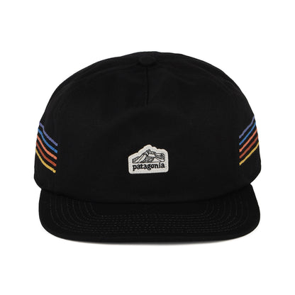 Gorra Snapback Line Logo Ridge Stripe Funfarer de Patagonia - Negro