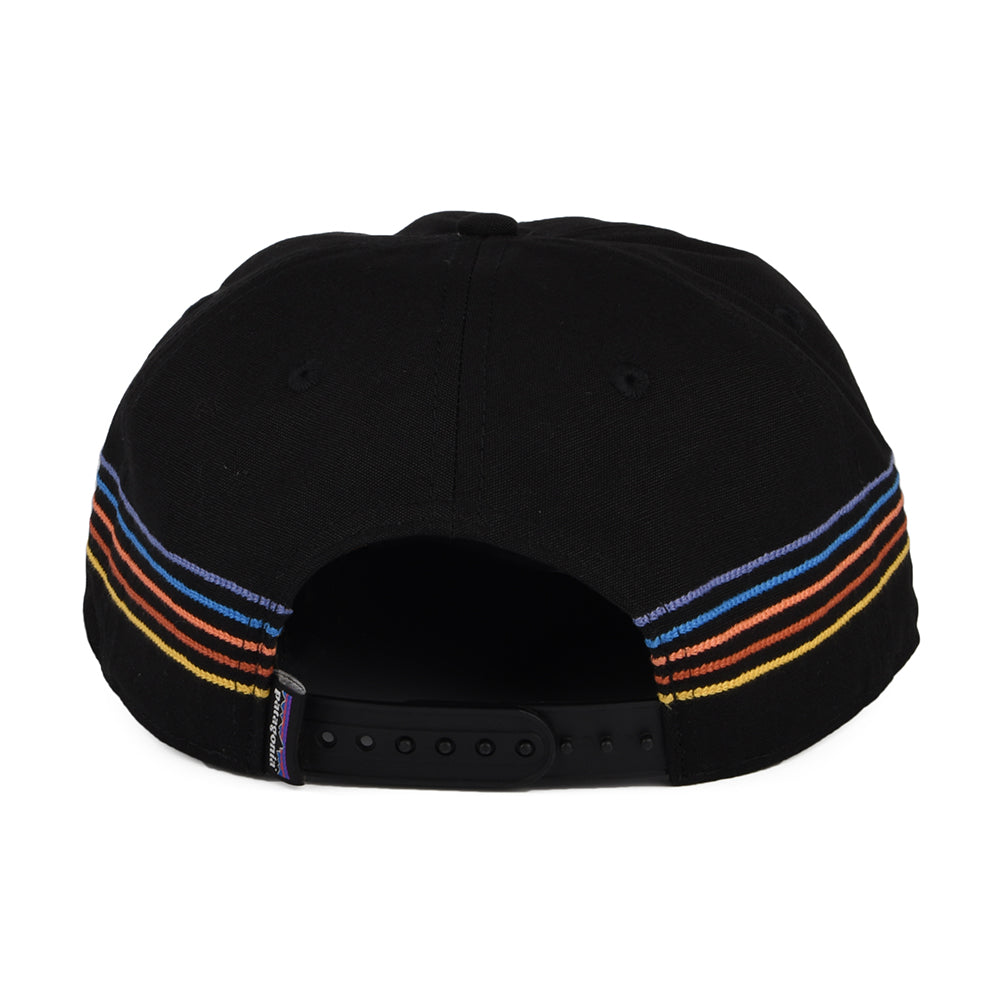 Gorra Snapback Line Logo Ridge Stripe Funfarer de Patagonia - Negro