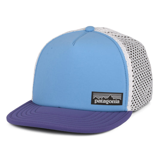 Gorra Trucker Duckbill XVIII reciclado de Patagonia - Azul-Púrpura-Blanco