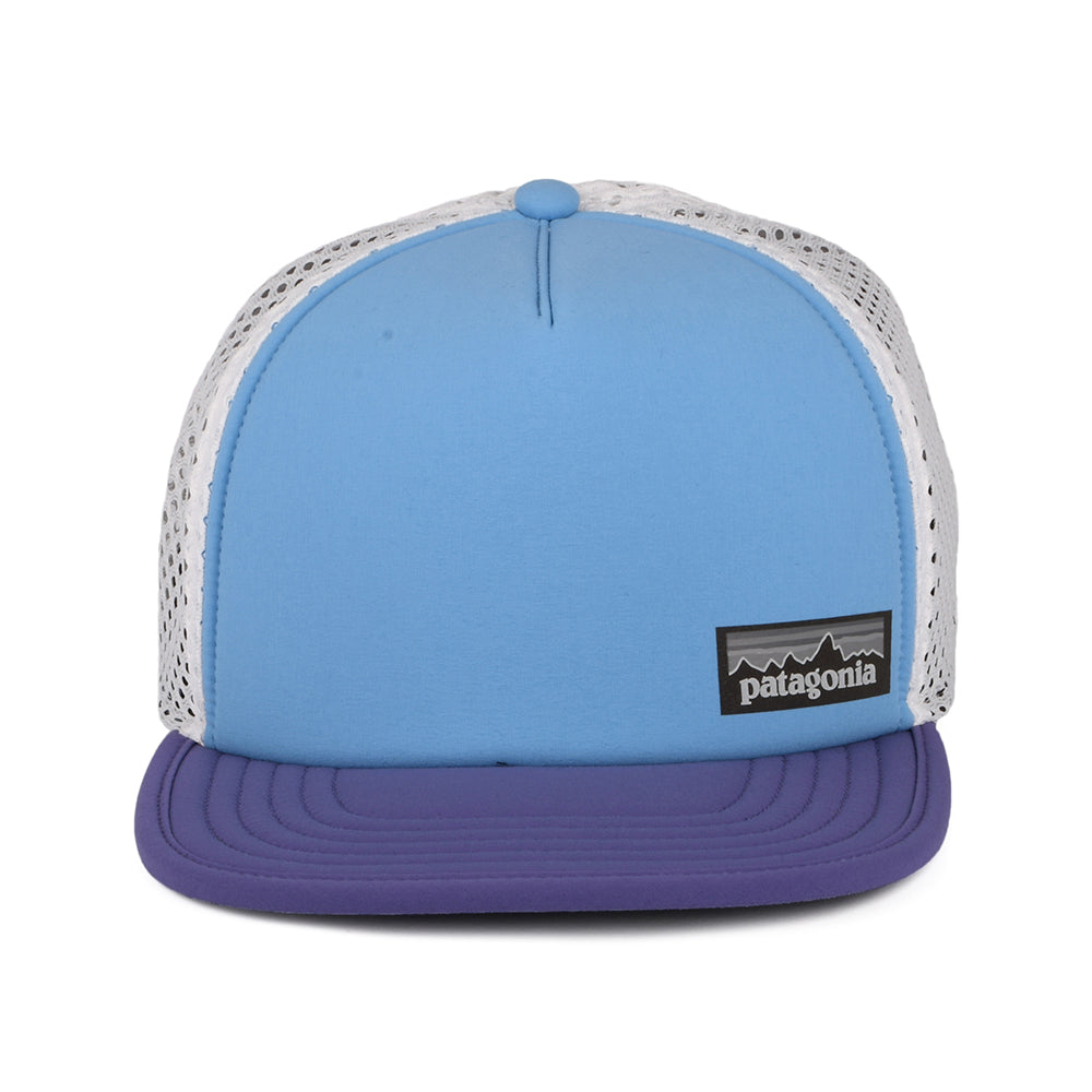 Gorra Trucker Duckbill XVIII reciclado de Patagonia - Azul-Púrpura-Blanco
