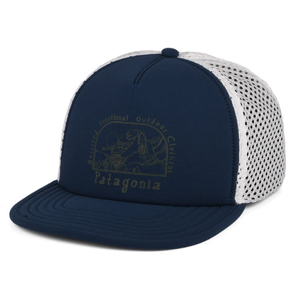 Gorra Trucker Lost And Found Duckbill reciclado de Patagonia - Azul Oscuro