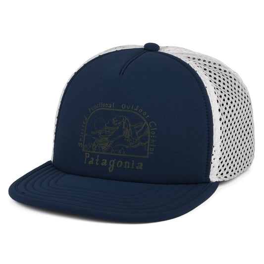 Gorra Trucker Lost And Found Duckbill reciclado de Patagonia - Azul Oscuro