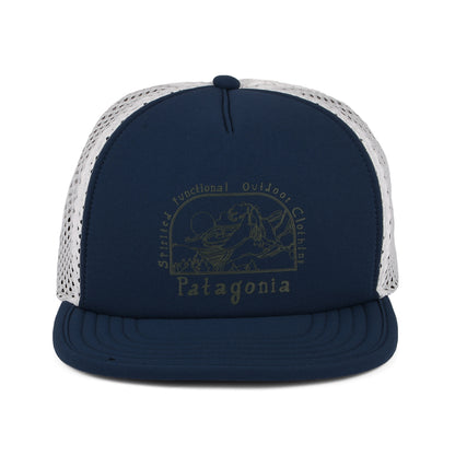 Gorra Trucker Lost And Found Duckbill reciclado de Patagonia - Azul Oscuro