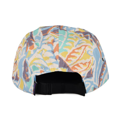 Gorra 5 paneles P-6 Label Thriving Planet Maclure de algodón orgánico de Patagonia - Azul Medio-Multi