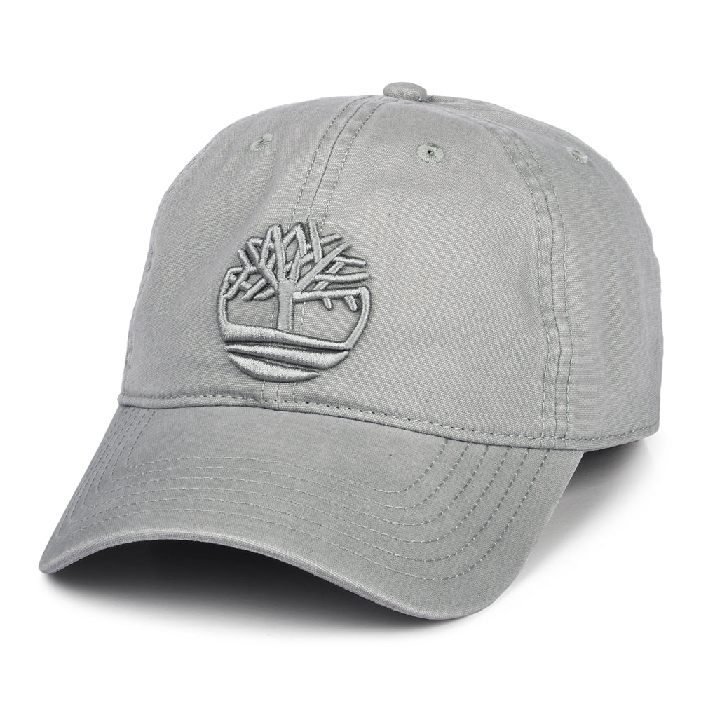 Gorra de béisbol Soundview de lona de algodón de Timberland - Gris Claro