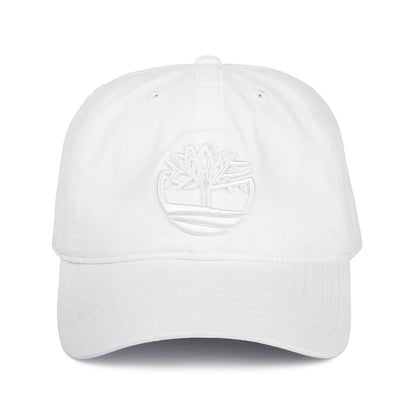 Gorra de béisbol Soundview de lona de algodón de Timberland - Blanco