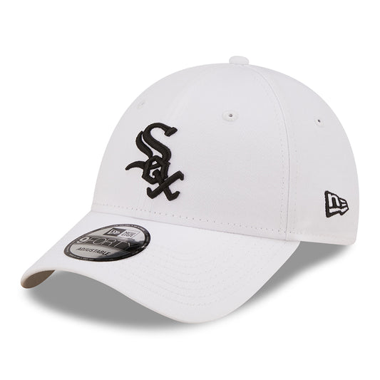 Gorra de béisbol 9FORTY MLB League Essential Chicago White Sox de New Era - Blanco-Negro