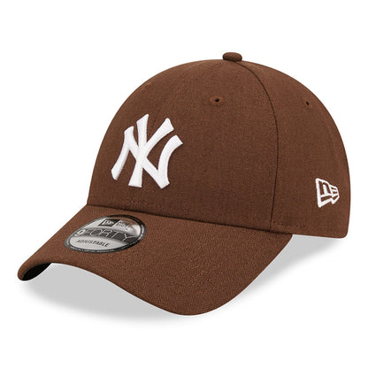Gorra de béisbol 9FORTY MLB Linen New York Yankees de New Era - Ladrillo-Blanco