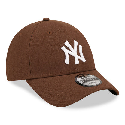 Gorra de béisbol 9FORTY MLB Linen New York Yankees de New Era - Ladrillo-Blanco
