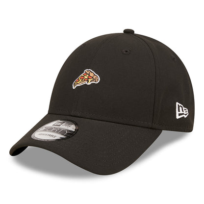 Gorra de béisbol 9FORTY Repreve NE Food Icon Pizza de New Era - Negro