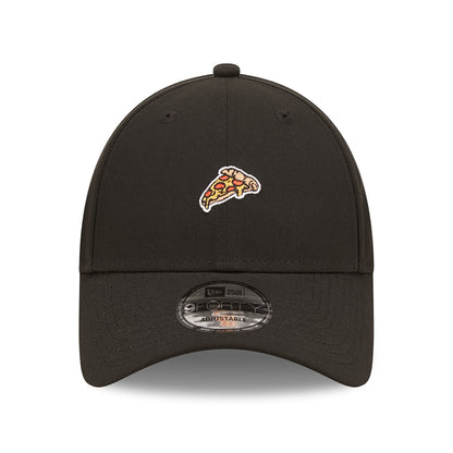 Gorra de béisbol 9FORTY Repreve NE Food Icon Pizza de New Era - Negro