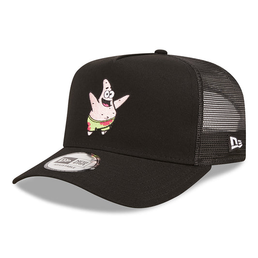 Gorra Trucker A-Frame Nickelodeon Patrick Star de New Era - Negro