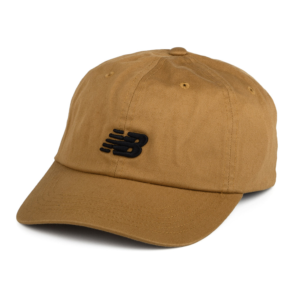 Gorra de béisbol Classic NB visera curvada de New Balance - Tabaco