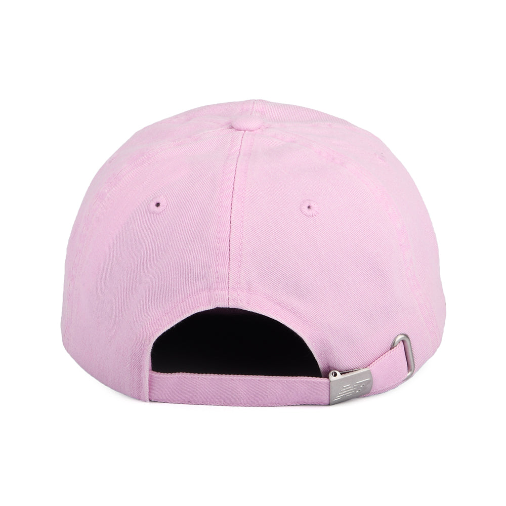 Gorra de béisbol NB Seasonal Classic de algodón lavado de New Balance - Lila