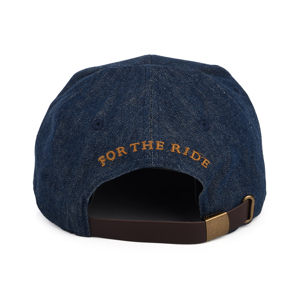 Gorra de béisbol Forecourt de tejido vaquero de Triumph Motorcycles - Azul