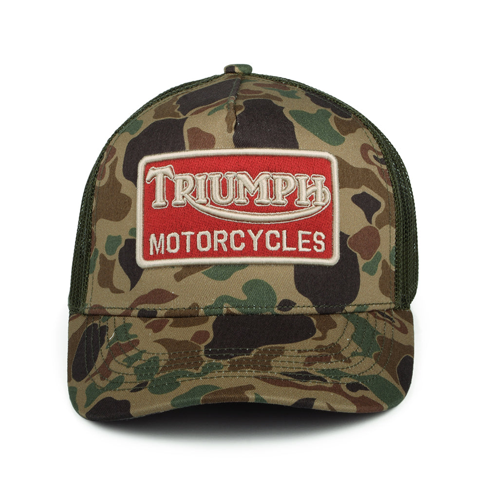 Gorra Trucker Hunter de Triumph Motorcycles - Camuflaje