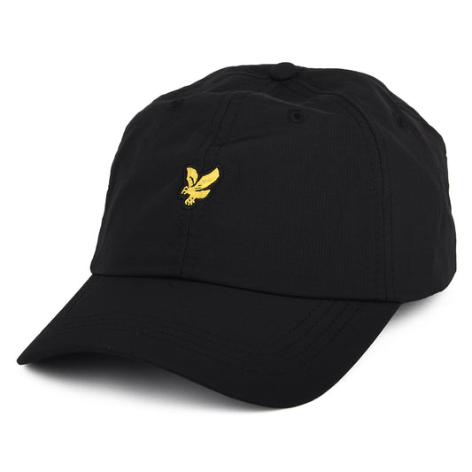 Gorra de béisbol de Ripstop de Lyle & Scott - Negro