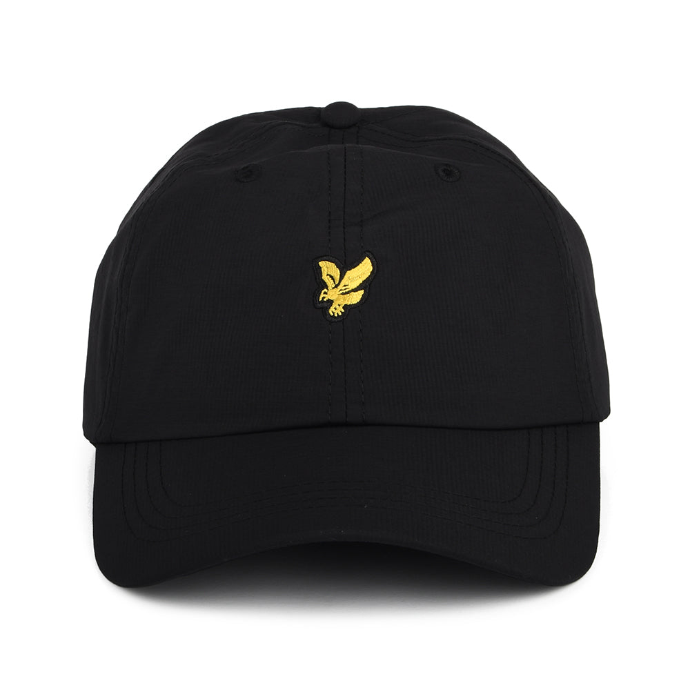 Gorra de béisbol de Ripstop de Lyle & Scott - Negro