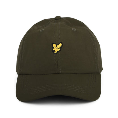 Gorra de béisbol de Ripstop de Lyle & Scott - Verde Oliva