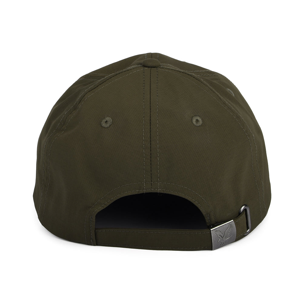 Gorra de béisbol de Ripstop de Lyle & Scott - Verde Oliva
