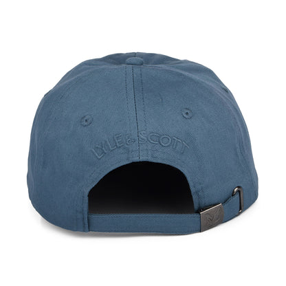 Gorra de béisbol Vintage de Lyle & Scott - Azul Ahumado