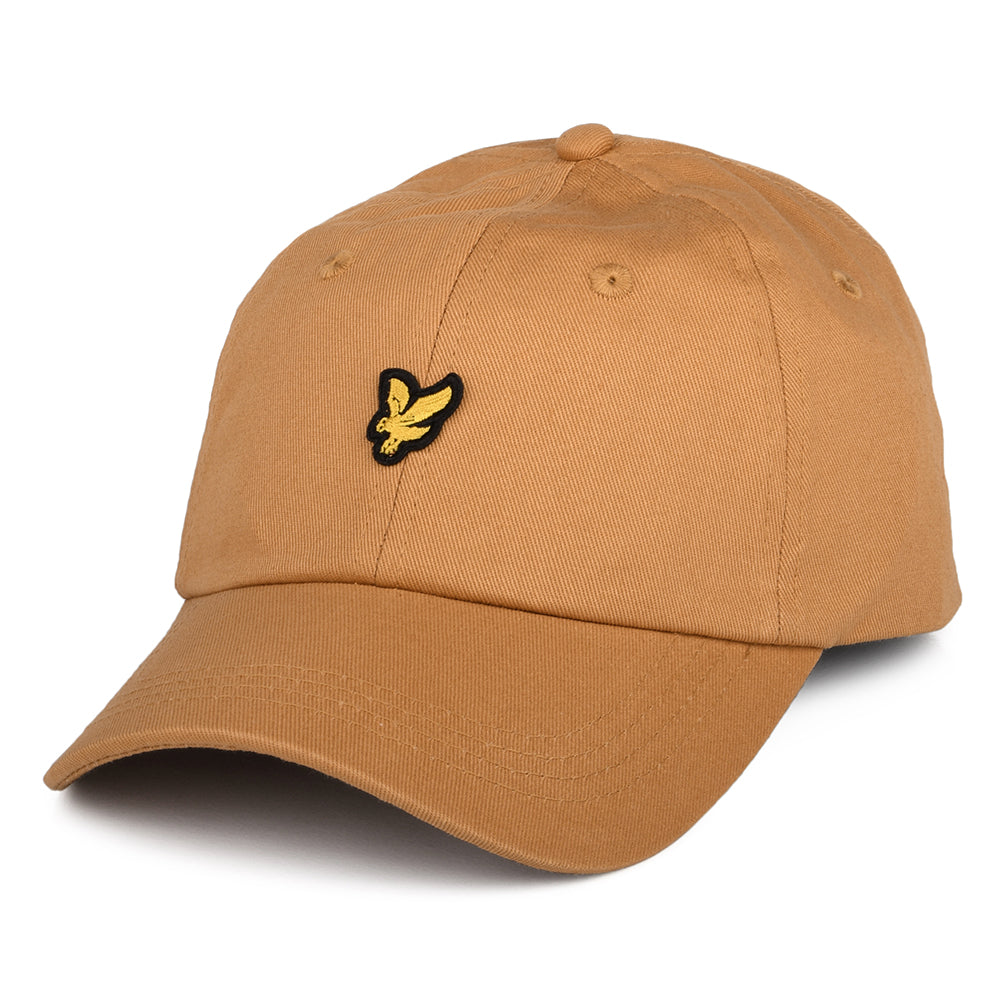 Gorra de béisbol Vintage de Lyle & Scott - Rojo Óxido