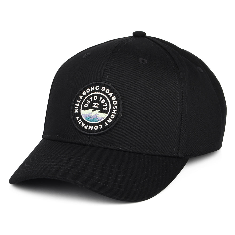 Gorra Snapback Walled de sarga de algodón de Billabong - Negro