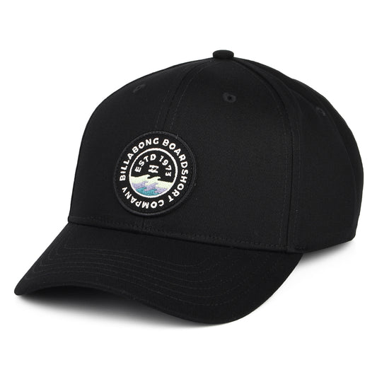 Gorra Snapback Walled de sarga de algodón de Billabong - Negro