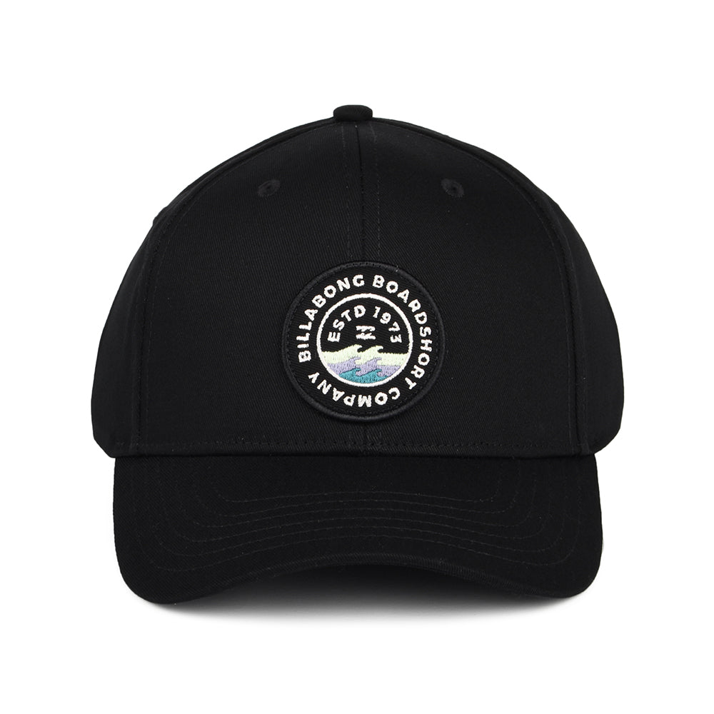 Gorra Snapback Walled de sarga de algodón de Billabong - Negro