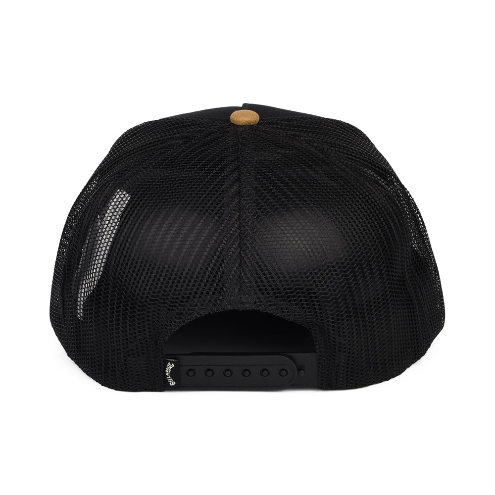 Gorra Trucker Stacked de Billabong - Negro-Beige Arena