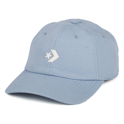 Gorra de béisbol Logo Chain Stitch de Converse - Azul Claro