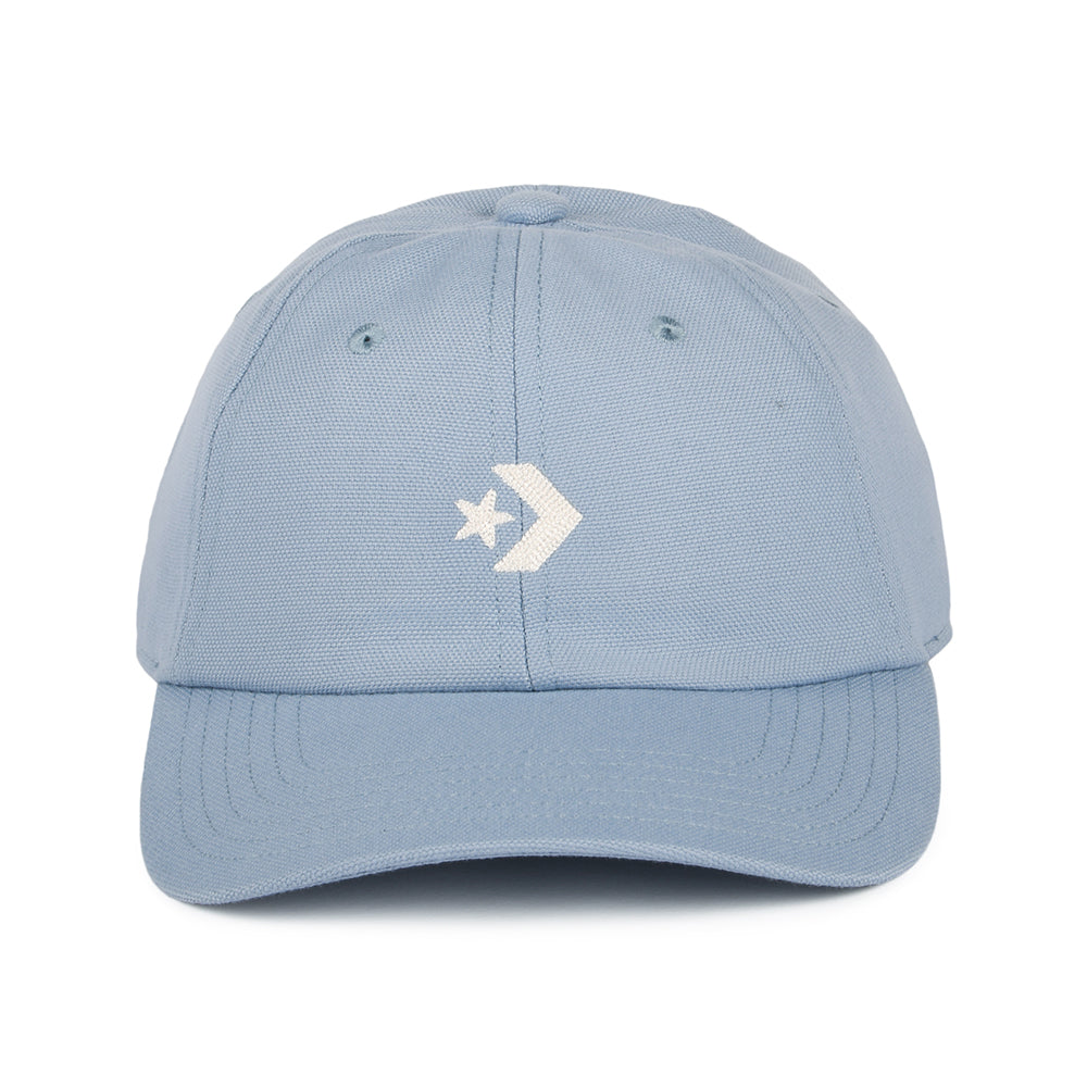 Gorra de béisbol Logo Chain Stitch de Converse - Azul Claro
