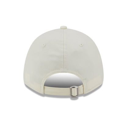 Gorra de béisbol 9FORTY de temporada Manchester United FC de New Era - Blanco Roto-Oliva