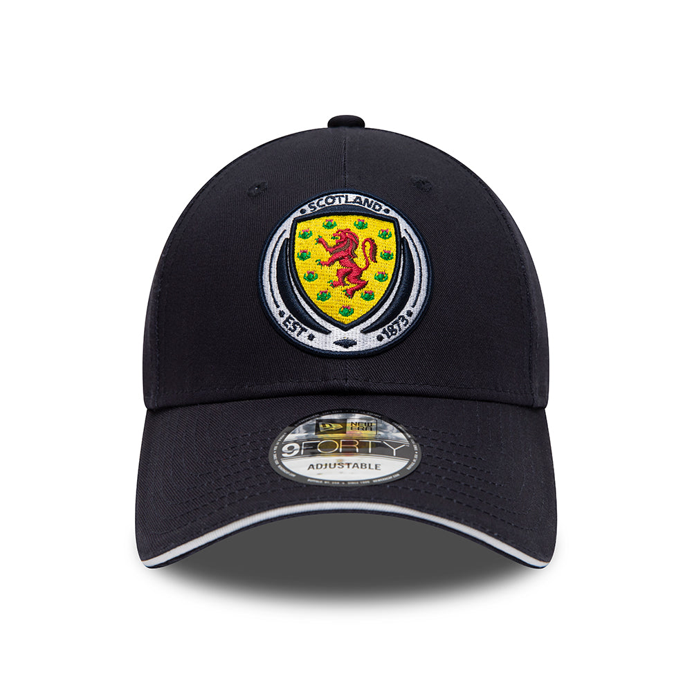 Gorra de béisbol 9FORTY Core Scottish Football Association de New Era - Azul Marino-Blanco