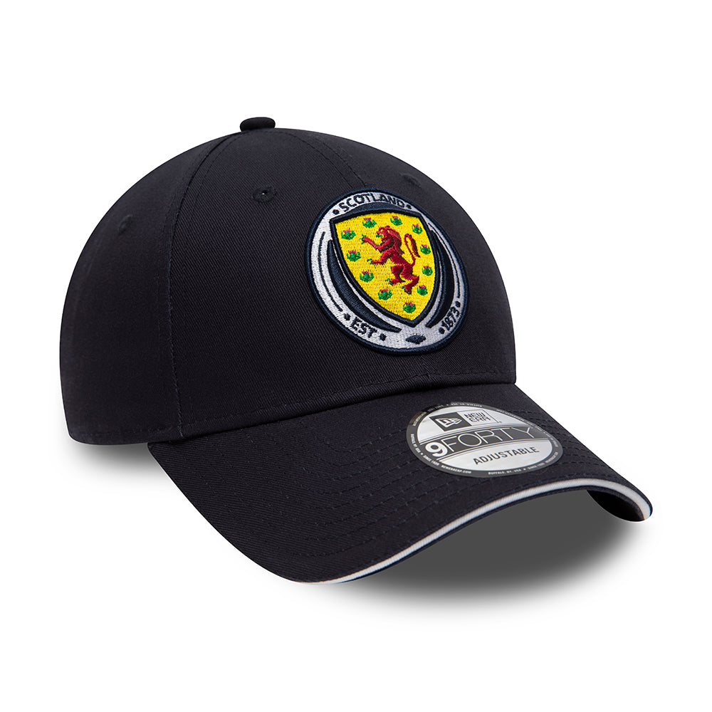 Gorra de béisbol 9FORTY Core Scottish Football Association de New Era - Azul Marino-Blanco