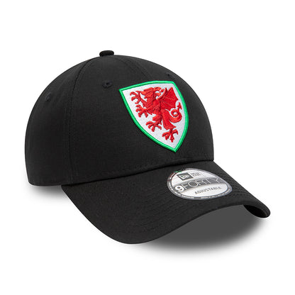 Gorra de béisbol 9FORTY Core Football Association of Wales de New Era - Negro
