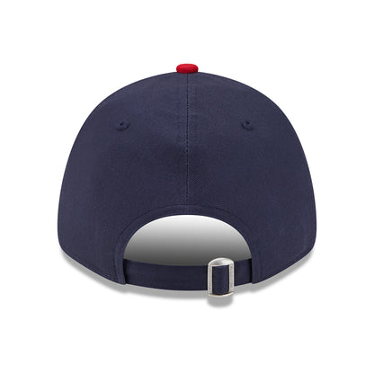 Gorra de béisbol 9FORTY Core Rugby Football Union de New Era - Azul Marino-Escarlata