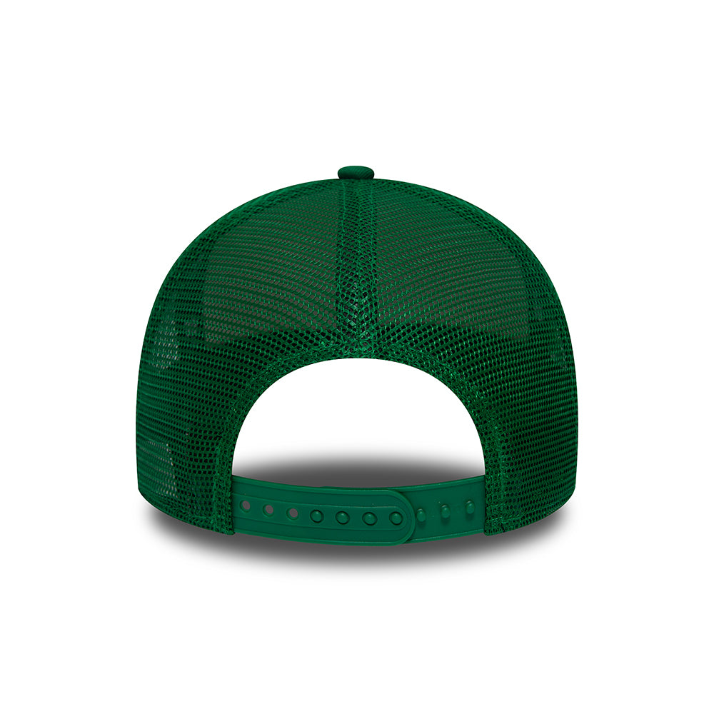 Gorra Trucker A-Frame Core Celtic FC de New Era - Verde-Blanco