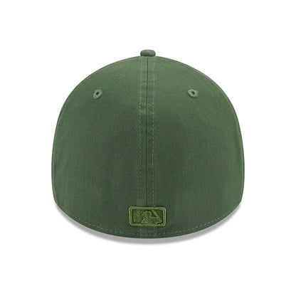 Gorra de béisbol 39THIRTY MLB League Essential L.A. Dodgers de New Era - Oliva sobre Oliva