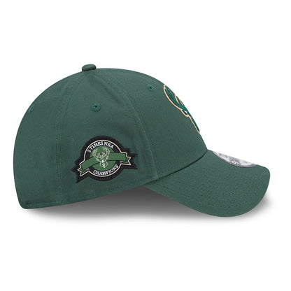 Gorra de béisbol 9FORTY NBA Team Side Patch Milwaukee Bucks de New Era - Verde