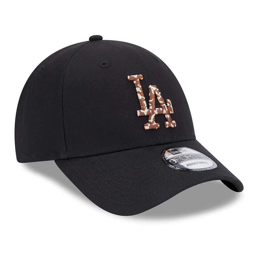 Gorra de béisbol 9FORTY MLB Seasonal Infill Giraffe L.A. Dodgers de New Era - Negro