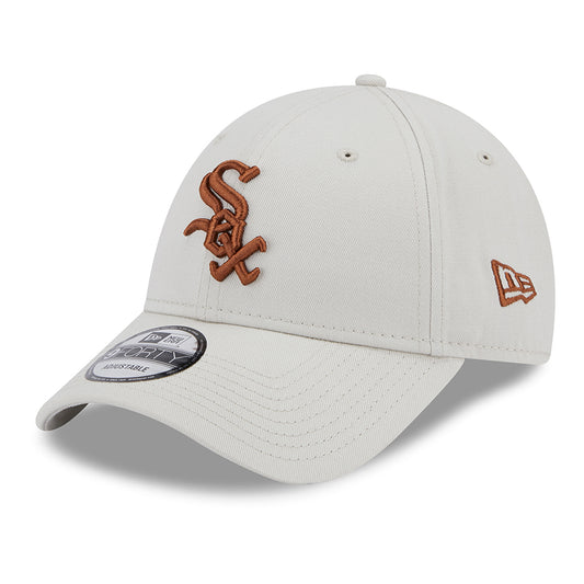 Gorra de béisbol 9FORTY MLB League Essential Chicago White Sox de New Era - Piedra-Caramelo