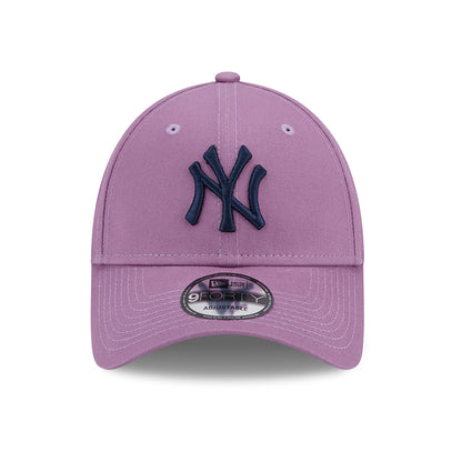 Gorra de béisbol 9FORTY MLB League Essential New York Yankees de New Era - Morado-Azul Marino