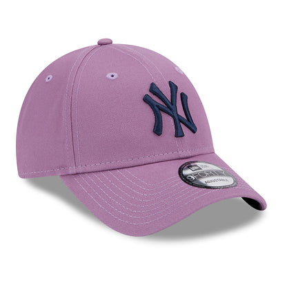 Gorra de béisbol 9FORTY MLB League Essential New York Yankees de New Era - Morado-Azul Marino