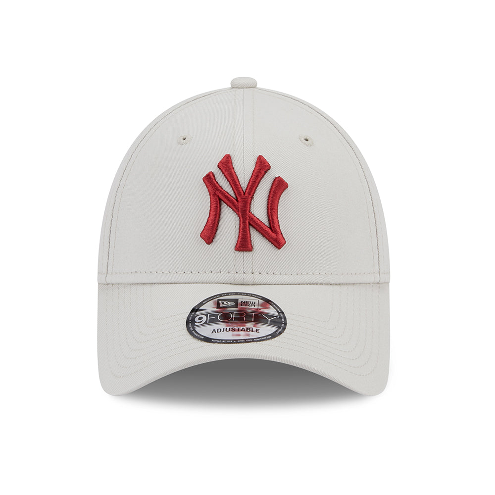 Gorra de béisbol 9FORTY MLB League Essential New York Yankees de New Era - Piedra-Cardenal