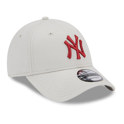 Gorra de béisbol 9FORTY MLB League Essential New York Yankees de New Era - Piedra-Cardenal