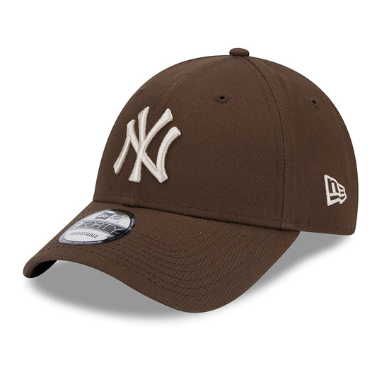 Gorra de béisbol 9FORTY MLB League Essential New York Yankees de New Era - Marrón-Piedra