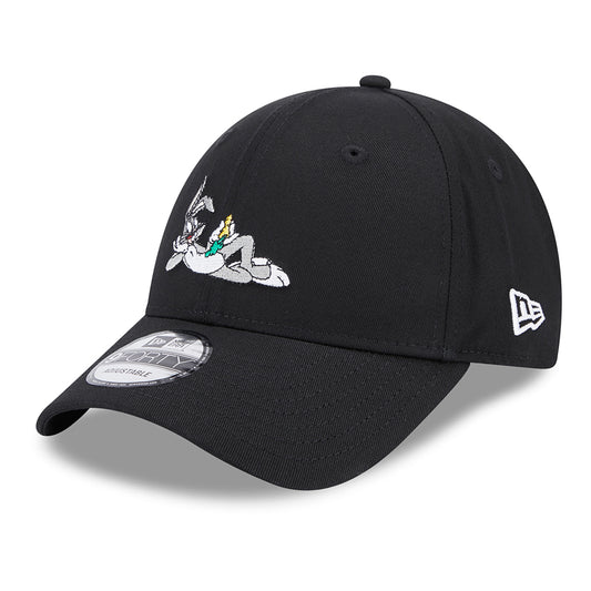 Gorra de béisbol 9FORTY Looney Tunes II Bugs Bunny de New Era - Negro