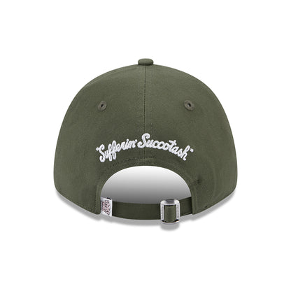 Gorra de béisbol 9FORTY Looney Tunes Sylvester de New Era - Verde Oliva