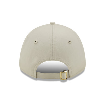 Gorra de béisbol 9FORTY MLB Metallic Logo New York Yankees de New Era - Gris Piedra-Dorado
